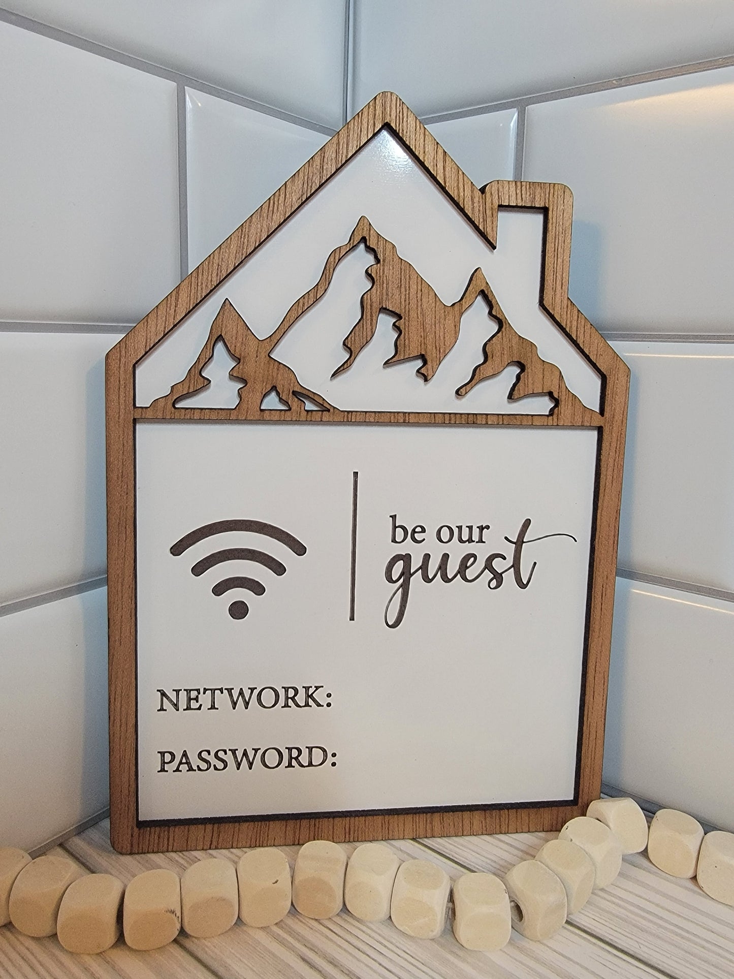 WiFi Sign Mountains